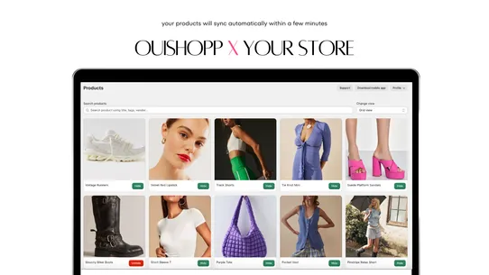 OuiShopp screenshot