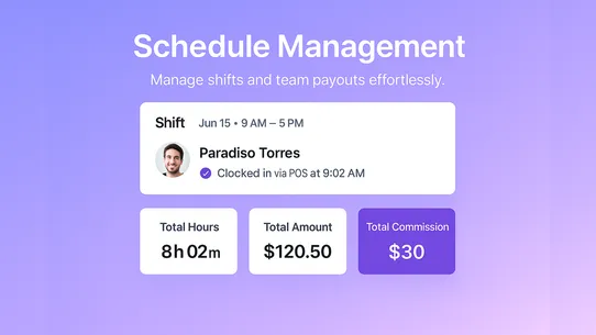 ManageMate Commissions &amp; POS screenshot