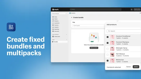Shopify Bundles screenshot