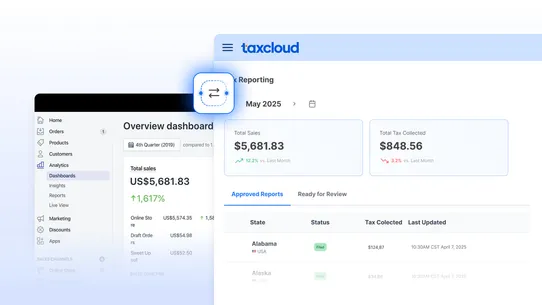 TaxCloud Sales Tax Automation screenshot