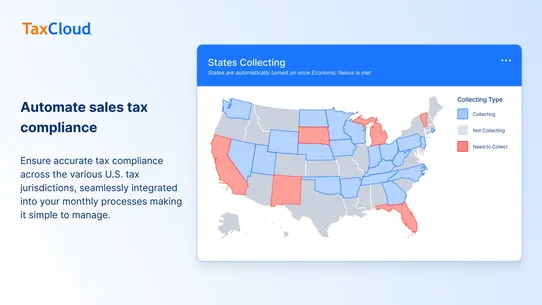 TaxCloud Sales Tax Automation screenshot