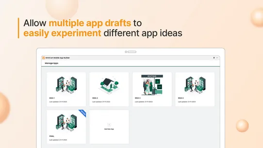 SimiCart Mobile App Builder screenshot