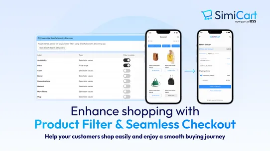 SimiCart Mobile App Builder screenshot