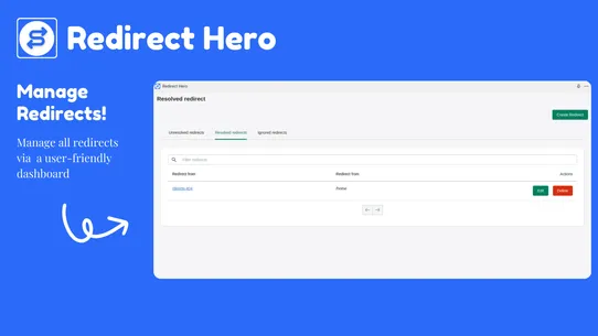 Redirect Hero ‑ Fix 404 links screenshot