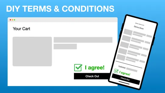 DIY Terms &amp; Conditions screenshot