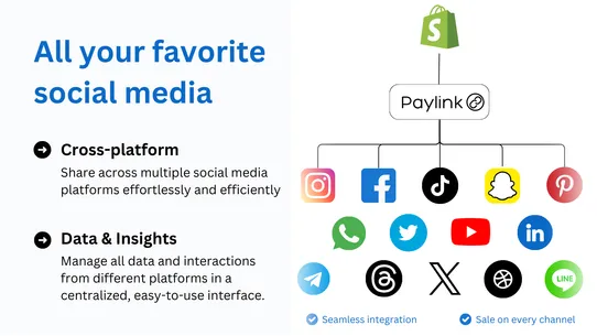 Paylink: Instant Social Store screenshot