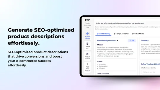 Addlly: AI SEO Writer Agent screenshot