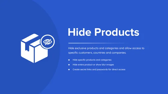 Addify ‑ Hide Products screenshot