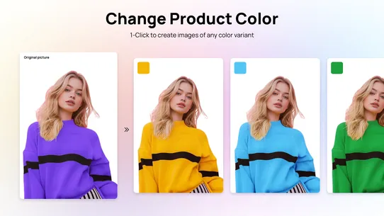 iFoto‑AI Change Clothing Color screenshot