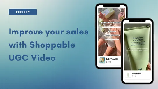 Reelify ‑ Shoppable reel video screenshot