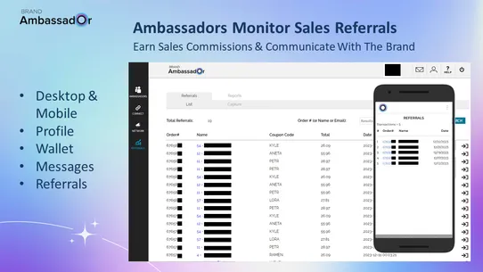 Brand Ambassador App screenshot