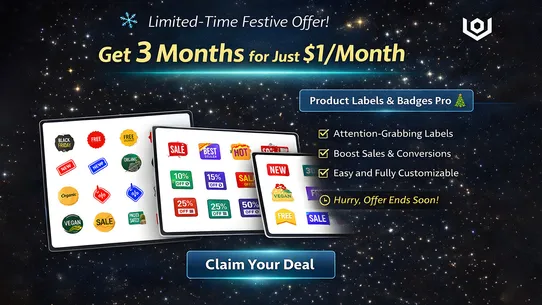 Webiators Product Labels Pro screenshot