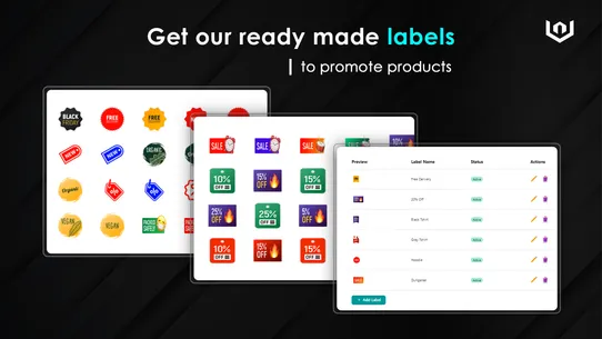 Webiators Product Labels Pro screenshot