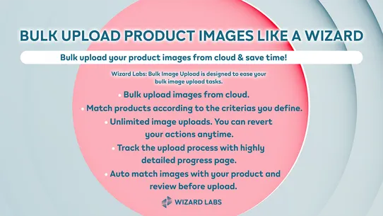 Wizard Labs: Bulk Image Upload screenshot