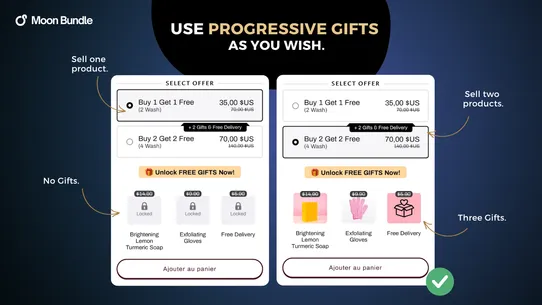 Moon Bundle + Gifts + Upsells screenshot