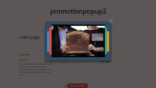 SmartPopup: Promotion Popup screenshot