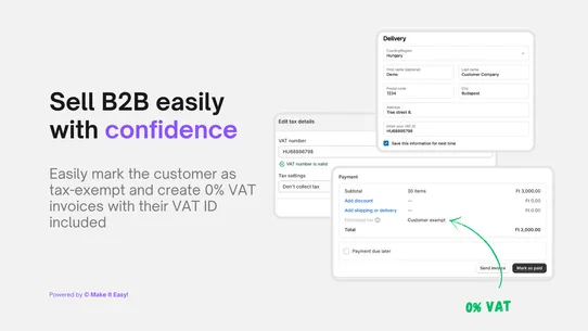 FastBill • Integration screenshot