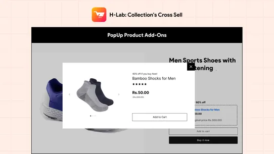 H‑Lab: Collection&#39;s Cross Sell screenshot