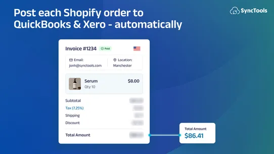 SyncTools for QuickBooks Xero screenshot