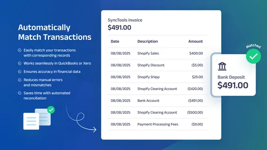 SyncTools for QuickBooks Xero screenshot