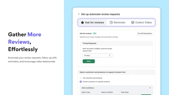 WiserNotify Product Reviews screenshot