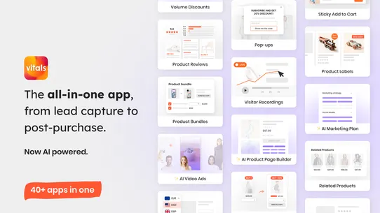 Vitals: Reviews, Bundles, AI screenshot