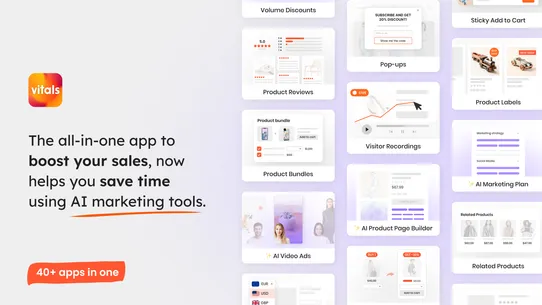 Vitals: Reviews, Bundles, AI screenshot