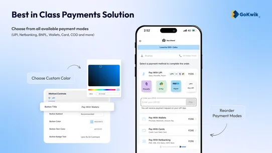 Kwik COD &amp; Checkout screenshot