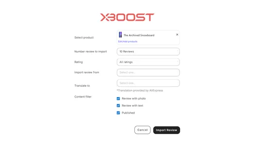 Xboost‑Product Reviews &amp; UGC screenshot