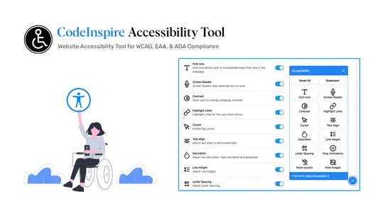 CodeInspire Accessibility Tool screenshot