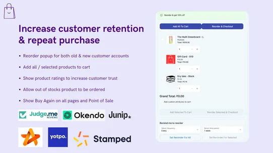 Buy Again ‑ Reorder &amp; Reminder screenshot