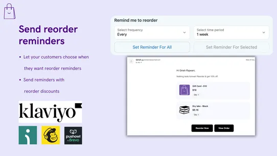 Buy Again ‑ Reorder &amp; Reminder screenshot