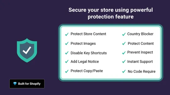 Helpy Store Protection screenshot