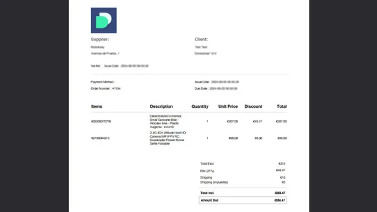 Digital Takeout: Easy Invoice screenshot