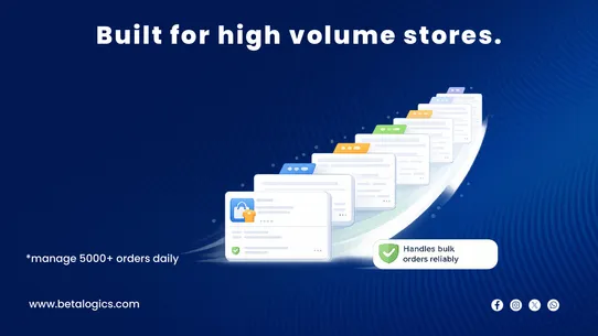 BL | BrainQue Order Management screenshot