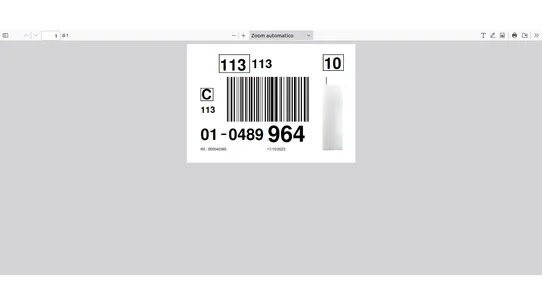 Brt Labelling screenshot