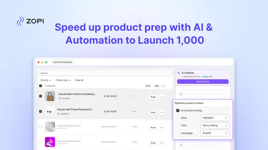 Zopi: AliExpress &amp; US Dropship screenshot
