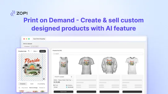 Zopi: US Dropshipping &amp; POD screenshot