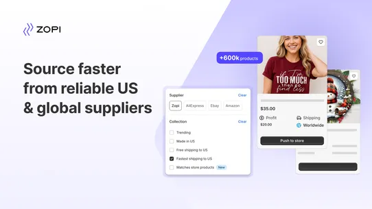 Zopi: US Dropshipping &amp; POD screenshot