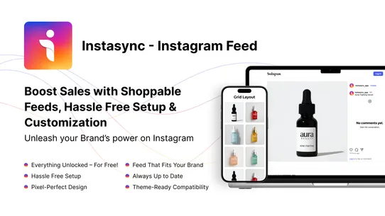 Instasync ‑ Instagram Feed screenshot