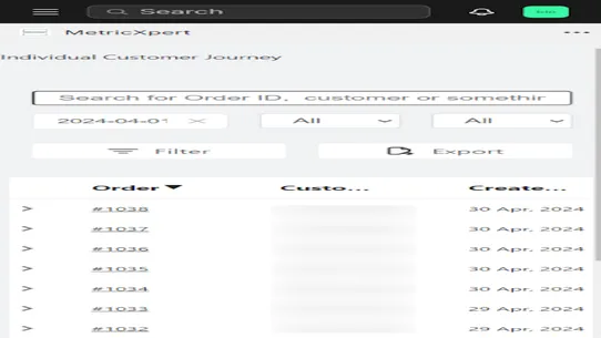 MetricXpert screenshot