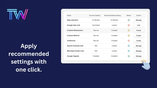 Trackywise Analytics screenshot