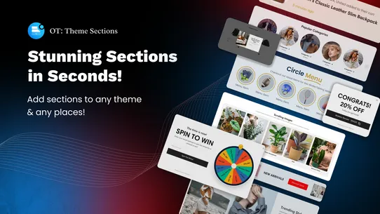 OT: Theme Sections screenshot