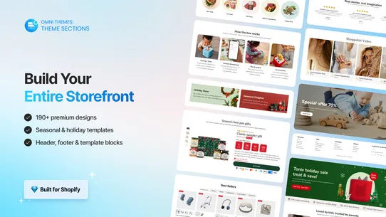 OT Section: Theme Sections screenshot