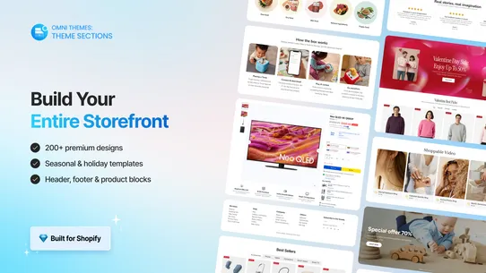 OT Section: Theme Sections screenshot