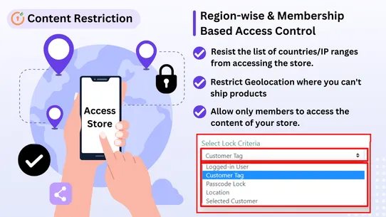 LockOn‑ Restrict Store screenshot