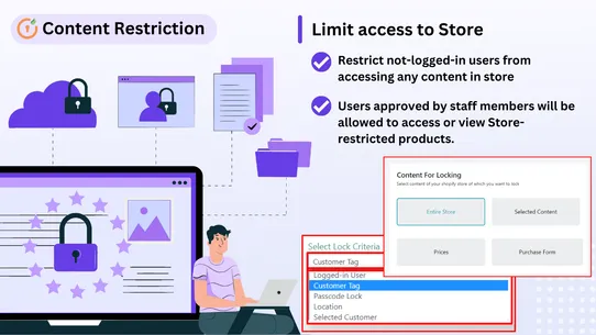 LockOn‑ Restrict Store Content screenshot