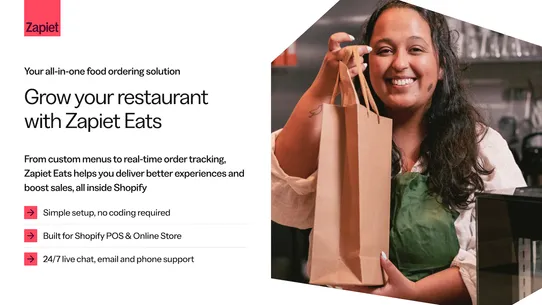 Zapiet Eats ‑ Restaurants screenshot