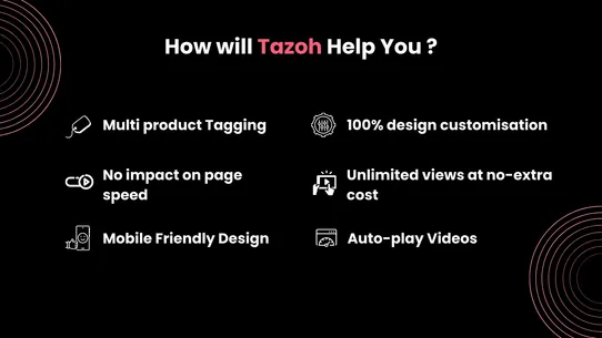 Tazoh Shoppable Videos &amp; Reels screenshot