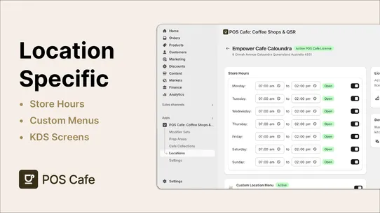 POS Cafe: Coffee Shops &amp; QSR screenshot